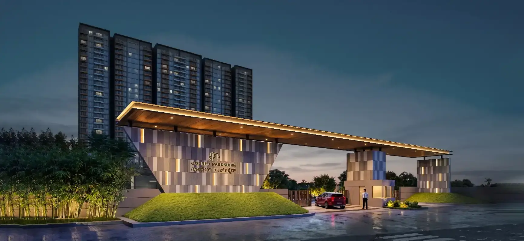 Godrej Parkshire Entrance