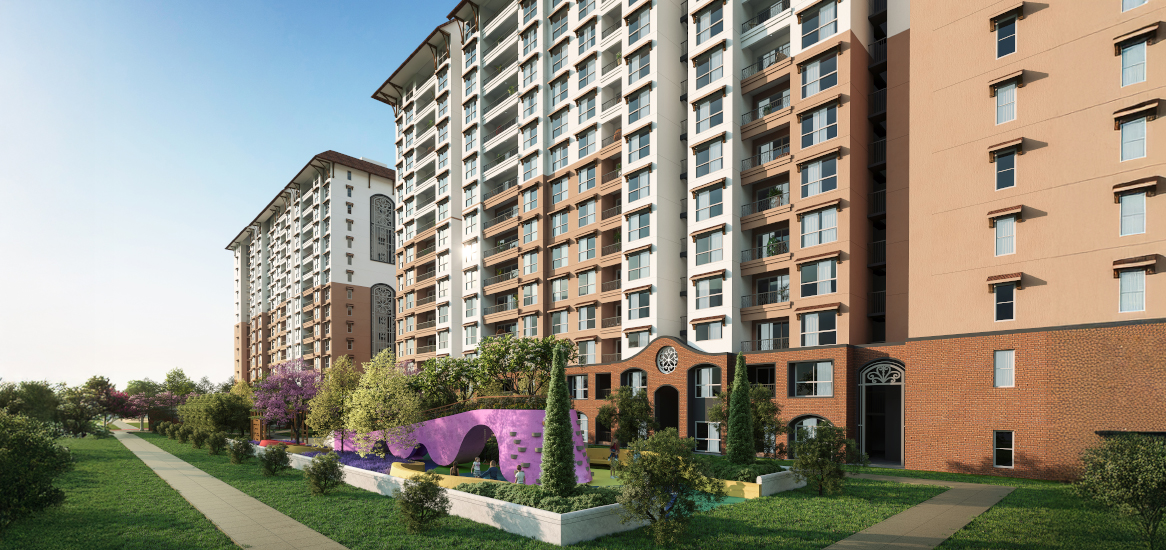 Godrej Barca at Godrej MSR City - Phase 1 Day View