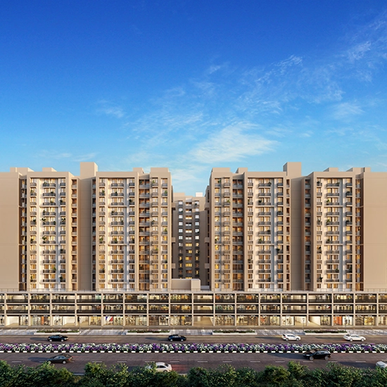 Godrej Celeste At Godrej Garden City Elevation 2
