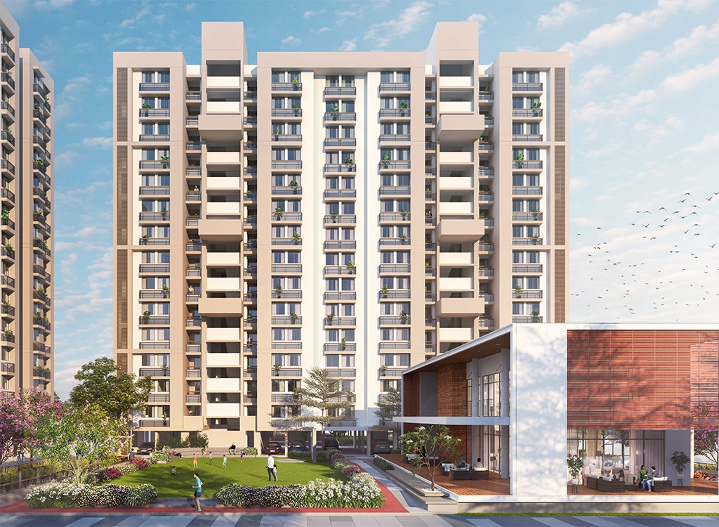 Godrej Celeste At Godrej Garden City Elevation