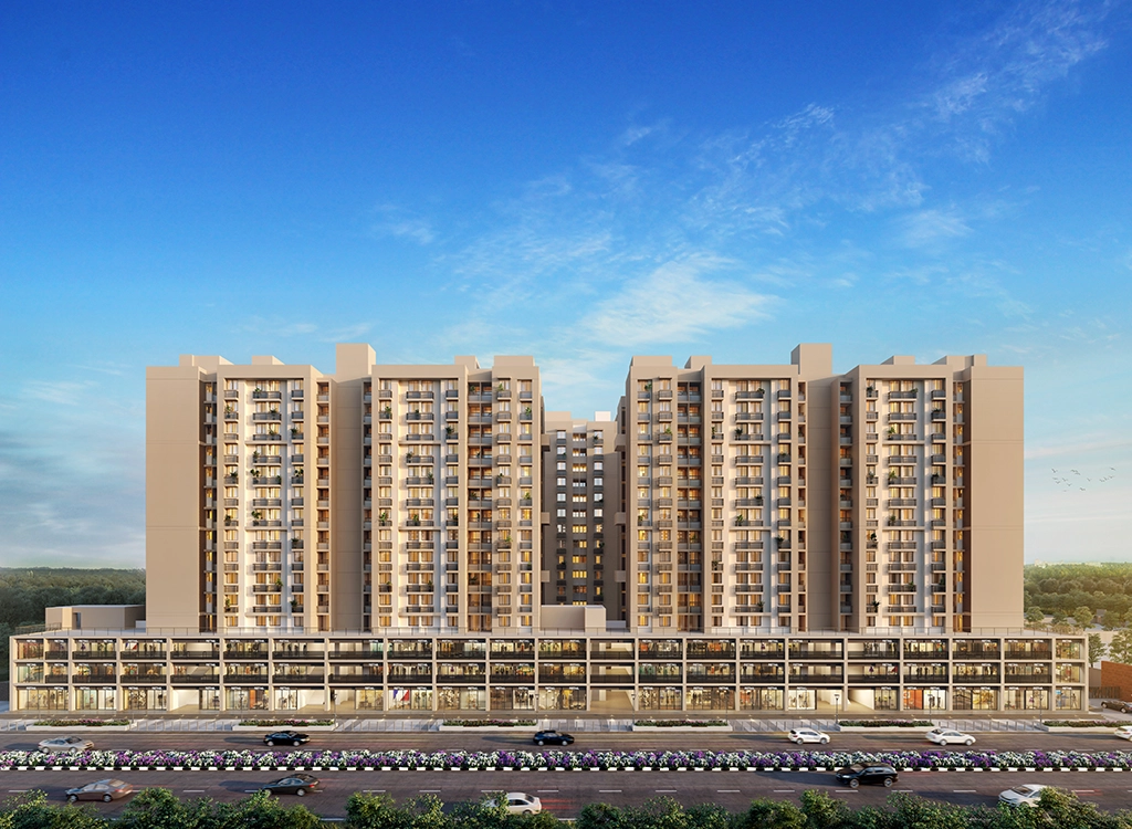 Godrej Celeste At Godrej Garden City Elevation 2