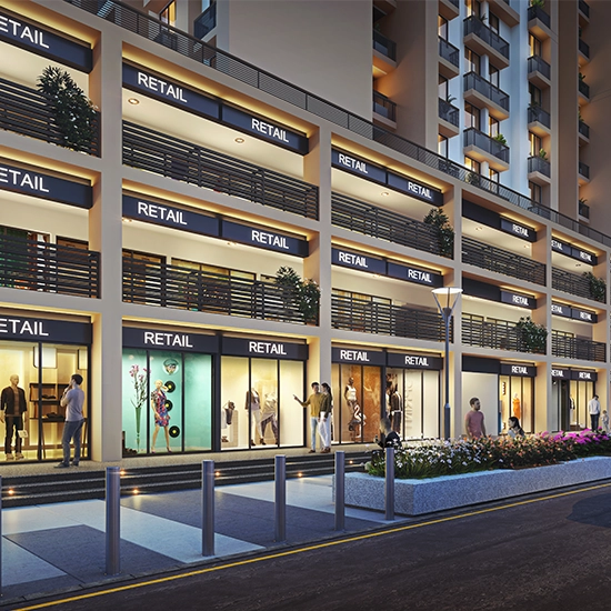 Godrej Celeste At Godrej Garden City Retail Store