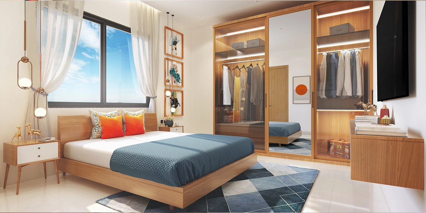 Godrej Celeste At Godrej Garden City Master Bedroom