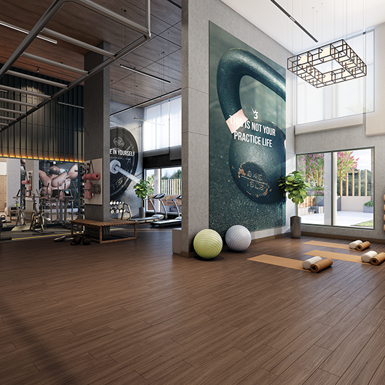 Godrej Elevate at Godrej Se7en Interior Views