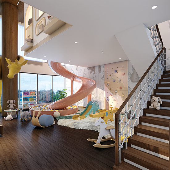 Godrej Elevate at Godrej Se7en Interior Views
