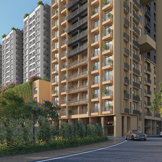 Godrej Elevate at Godrej Se7en Exterior Views