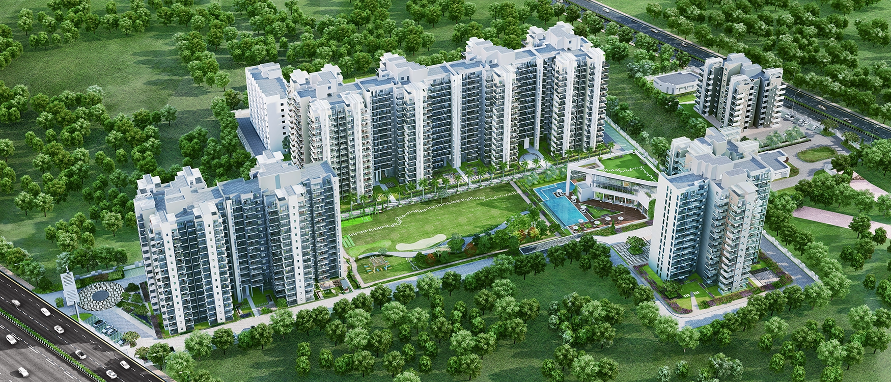 3.5 BHK 2366 Sq.Ft. Apartment for Sale in Godrej 101