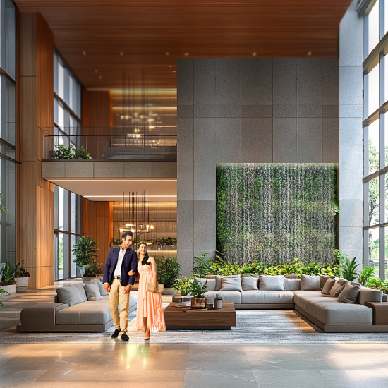 Godrej Alira Double Heighted Lobby
