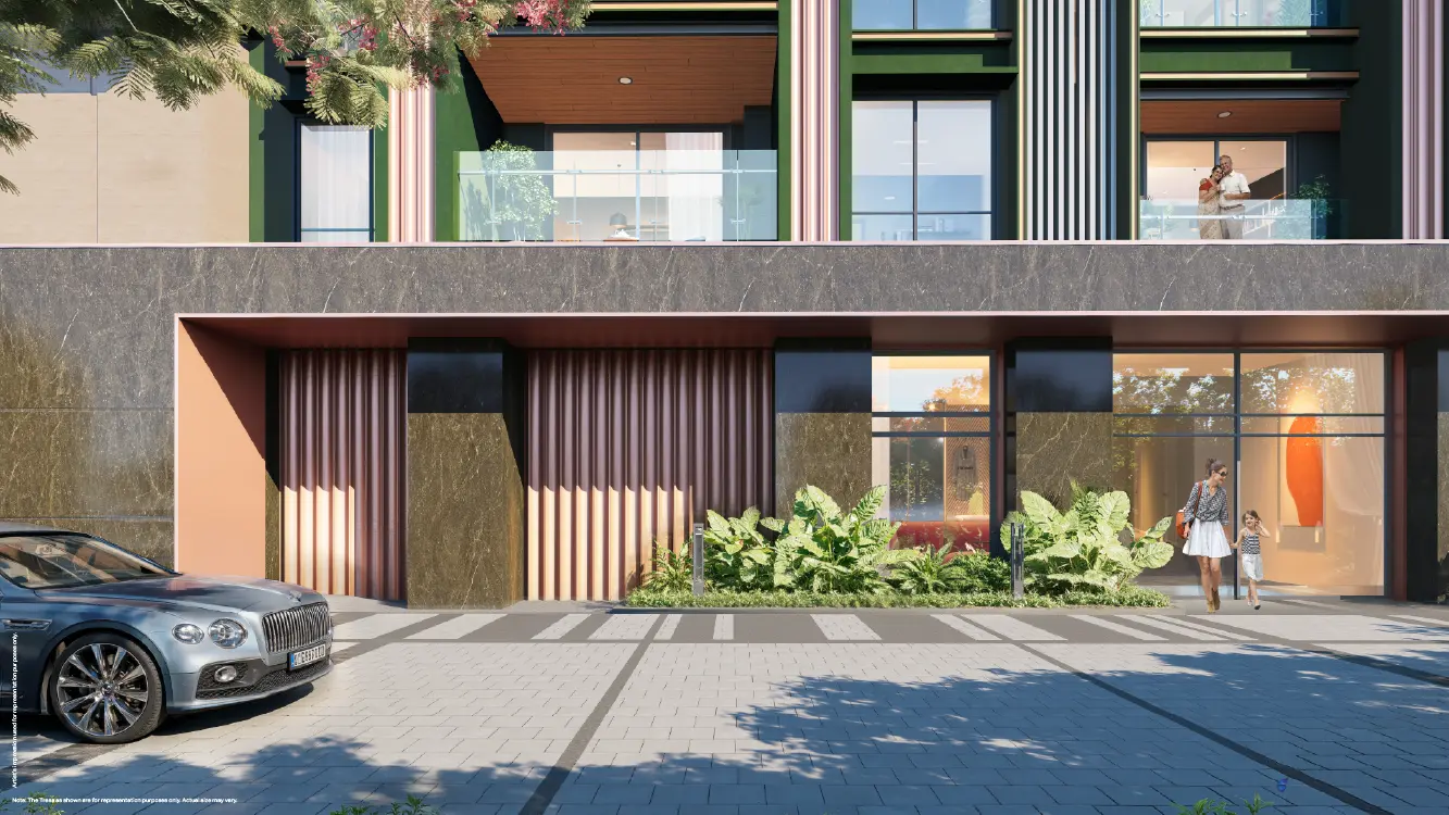 Godrej Altus Building Entry