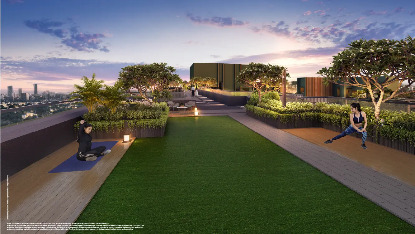 Godrej Altus Sky Meditation Deck