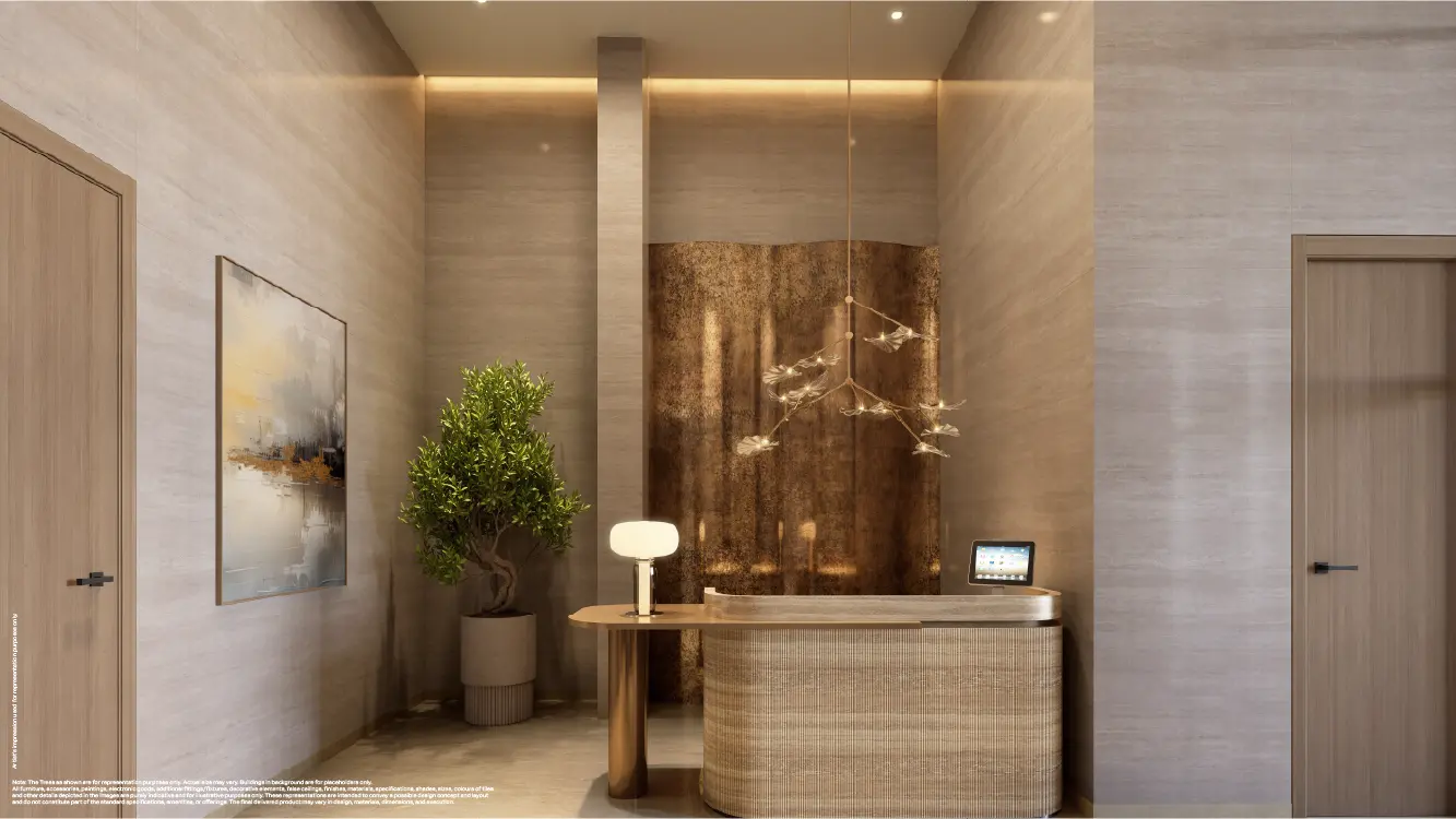 Godrej Altus Reception Area