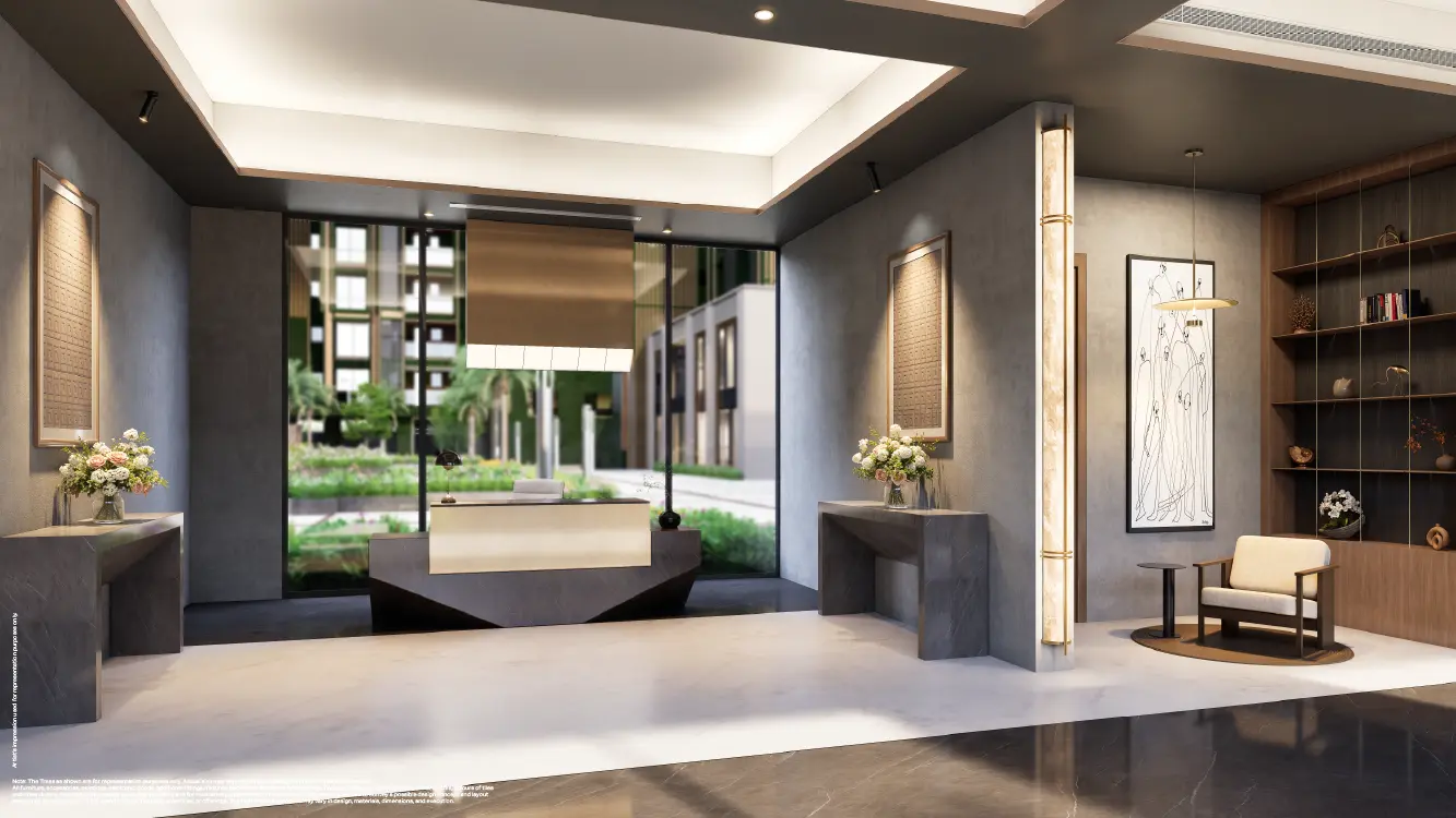 Godrej Altus Entry Lobby