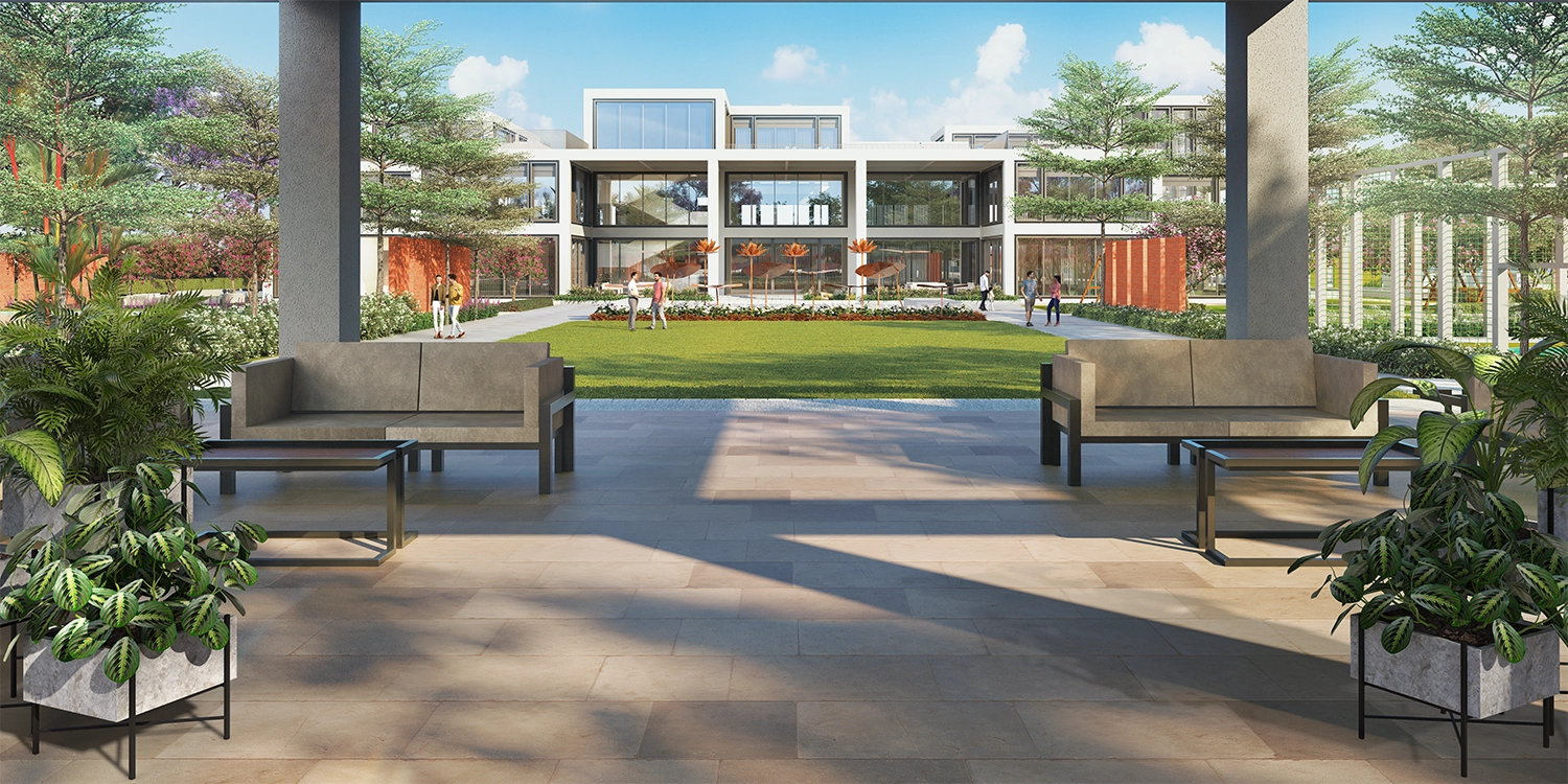 Godrej Ananda Pergola sitting