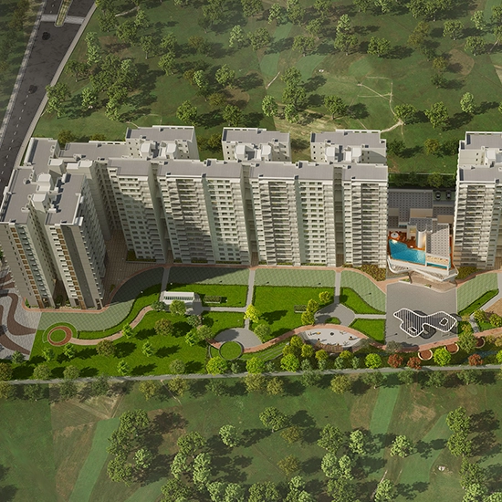 Godrej Aqua Top View