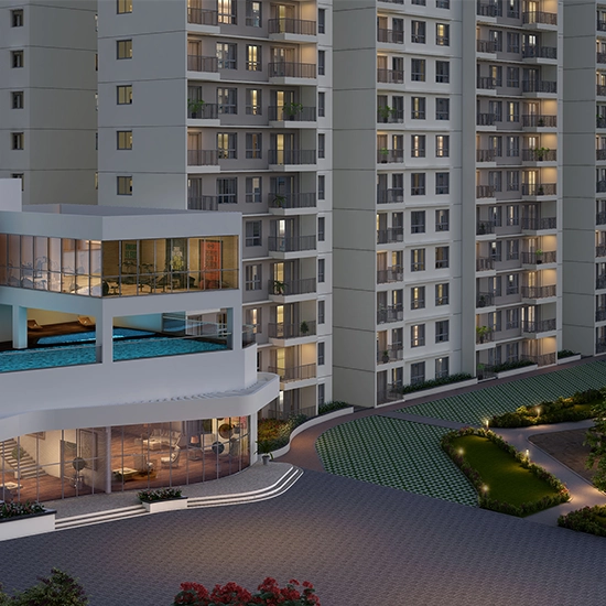 Godrej Aqua Arial View