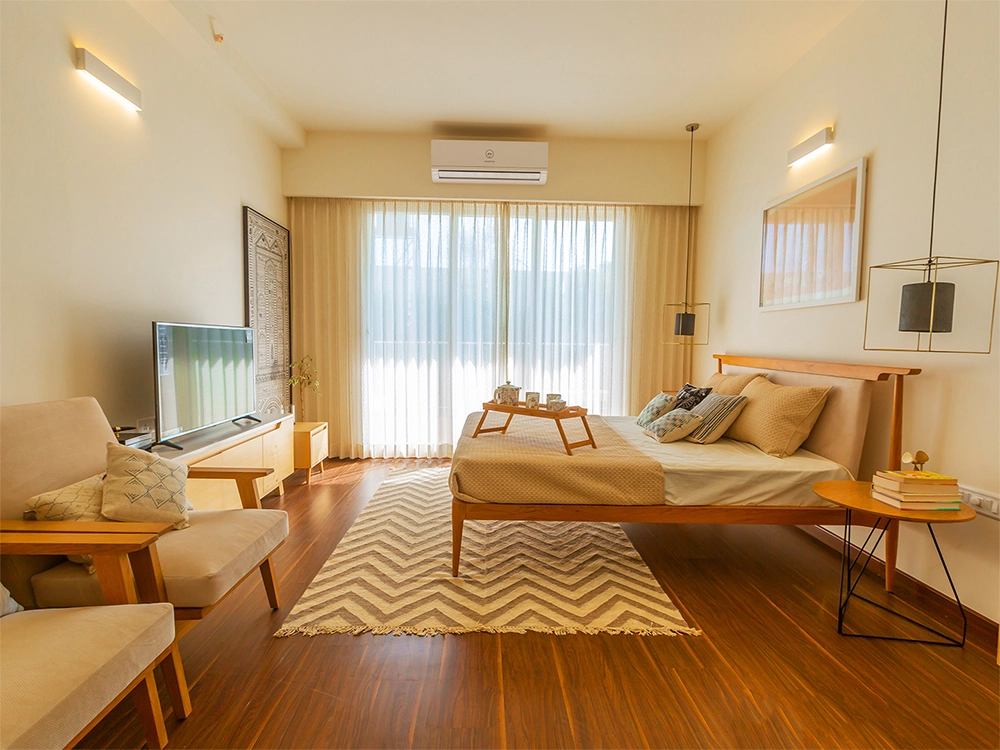 Godrej Aqua Master Bedroom