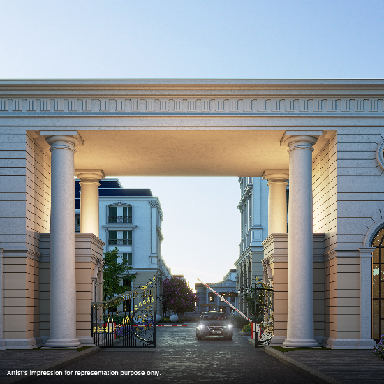 Godrej Athena Entrance View