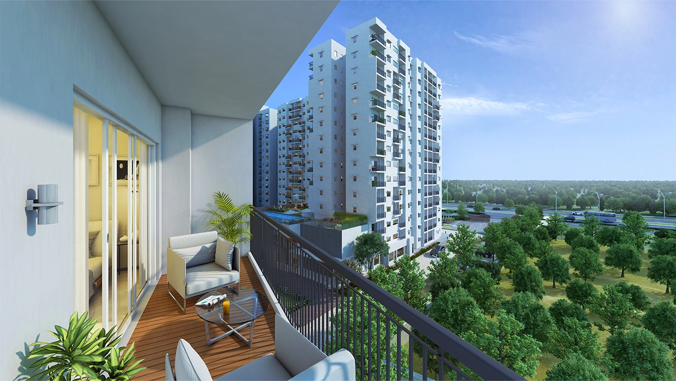 Godrej Avenues Balcony