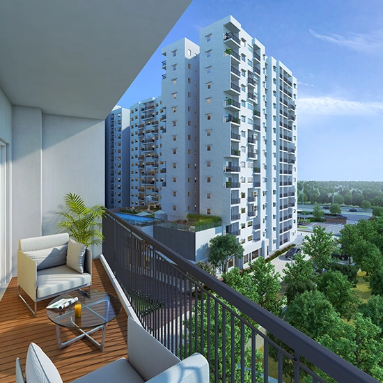 Godrej Avenues Balcony