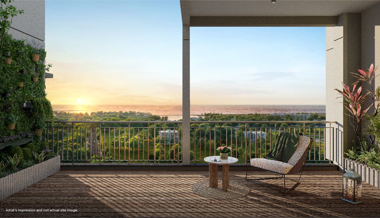 Godrej Azure Balcony View