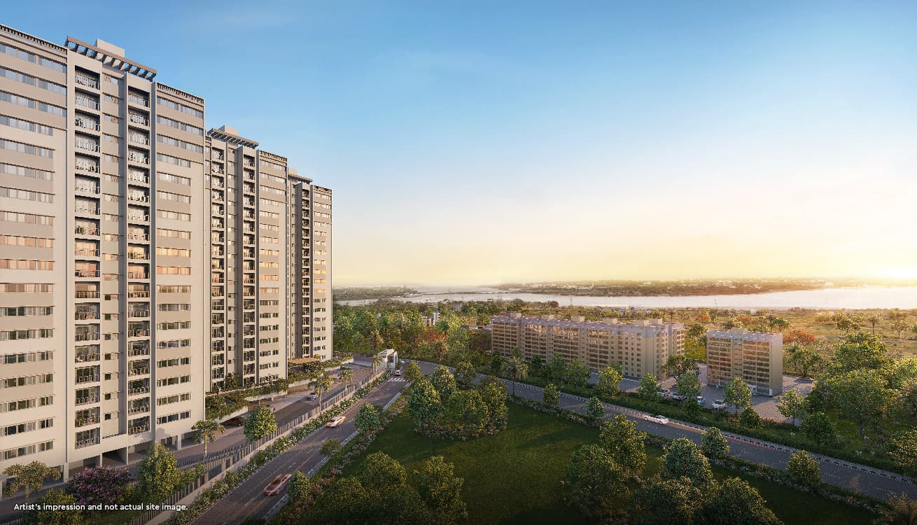 Godrej Azure Side Elevation
