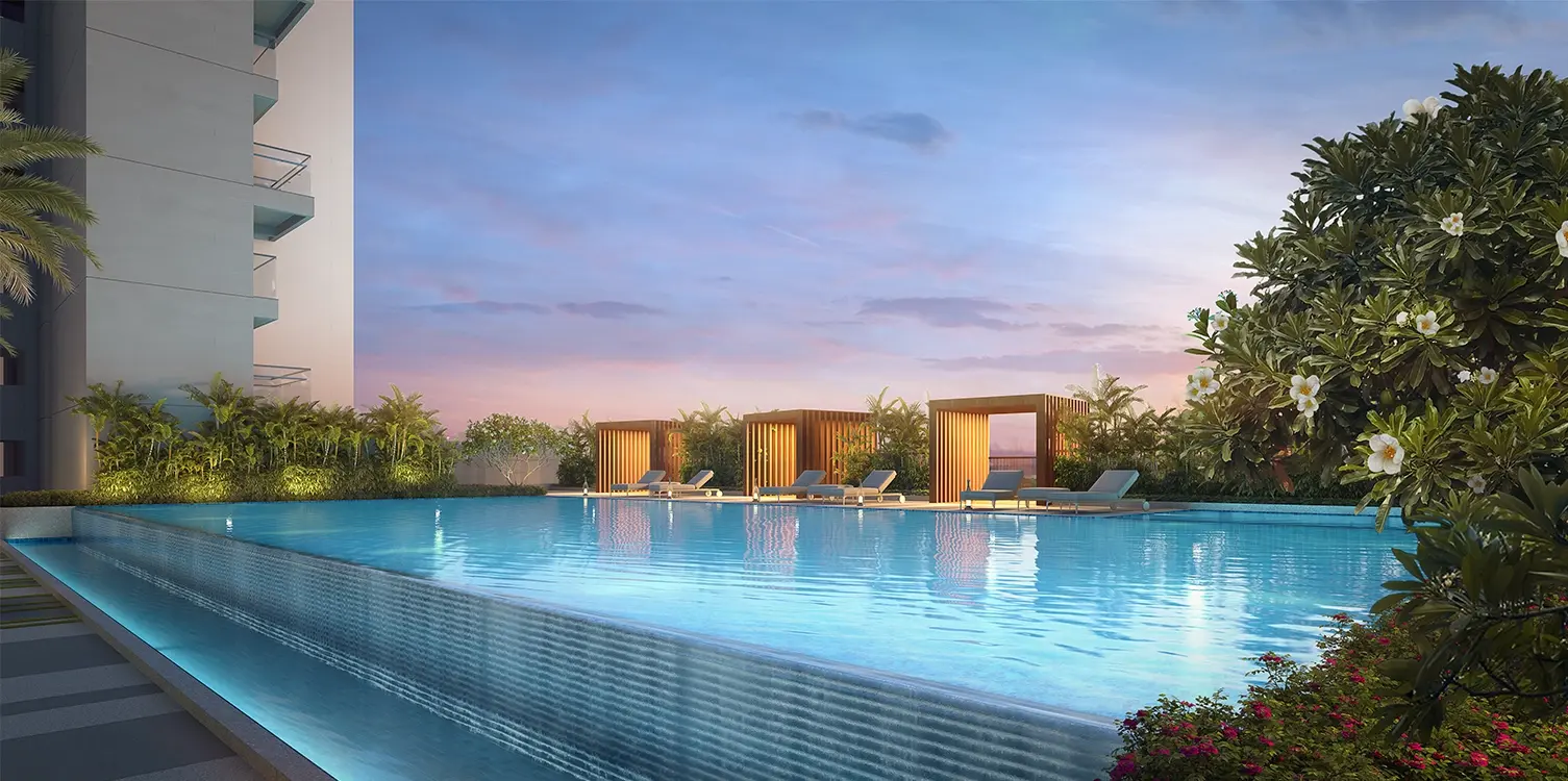Godrej Bayview Swimming pool
