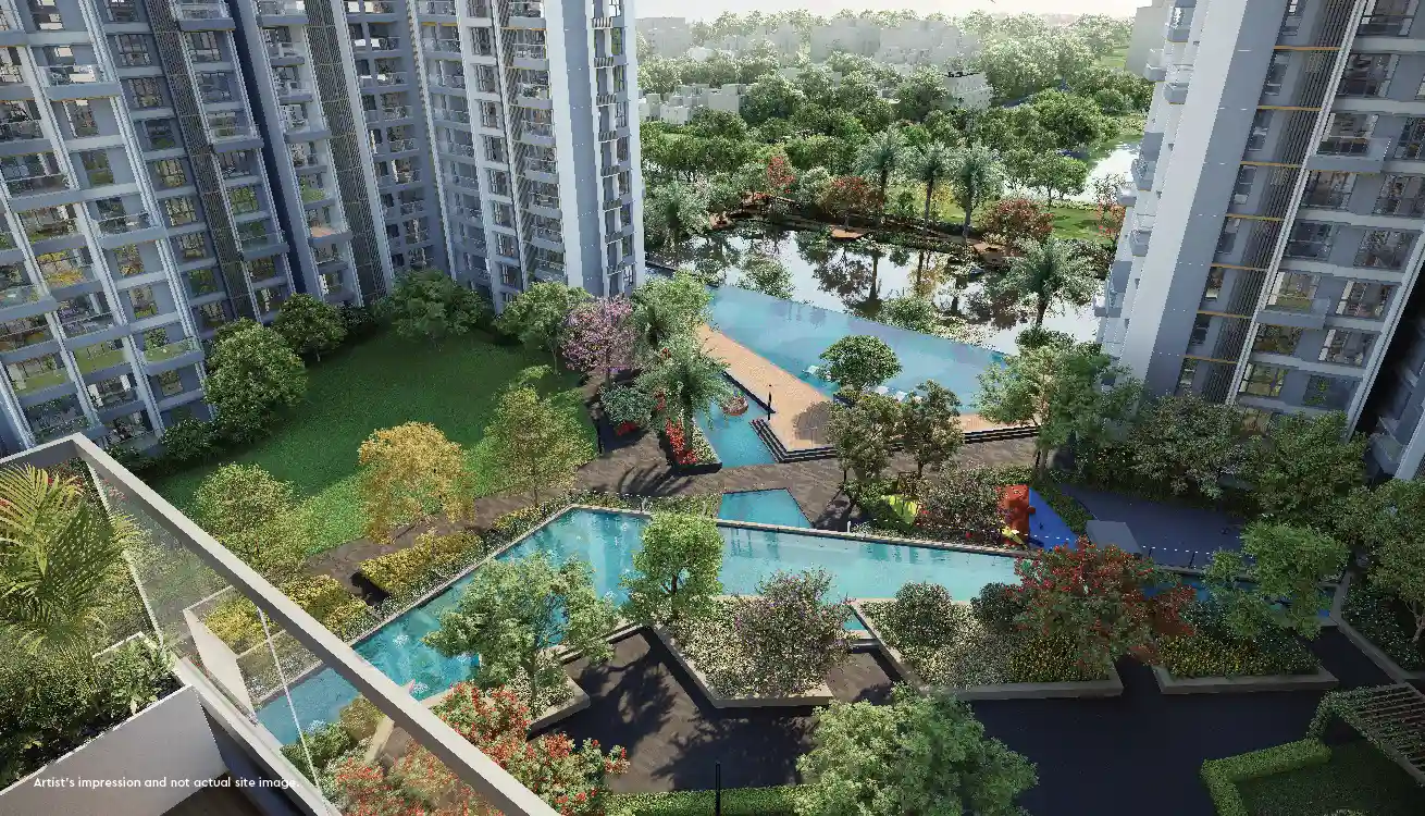 Godrej Blue BALCONY VIEW