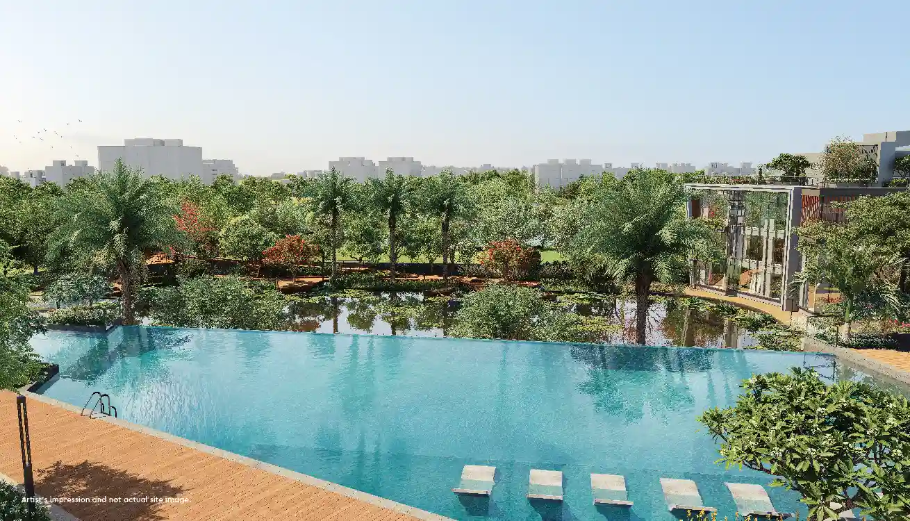 Godrej Blue INIFINITY EDGE SWIMMING POOL