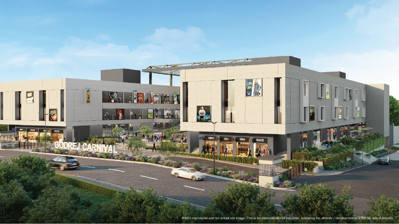 Godrej Carnival Godrej Carnival Retail Frontage