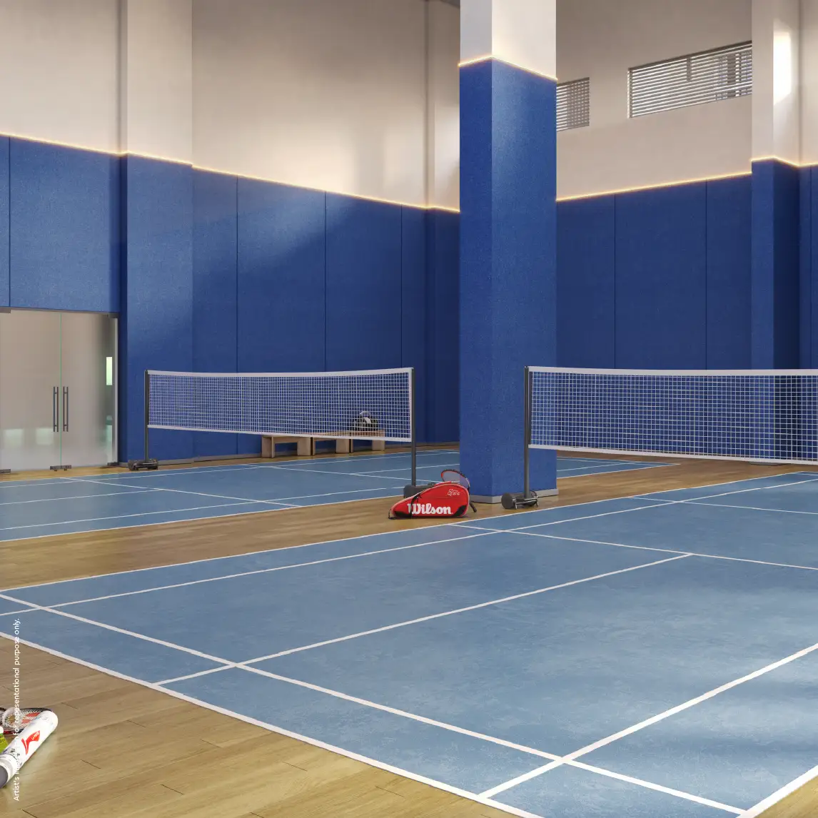 Godrej Elaris Badminton Court