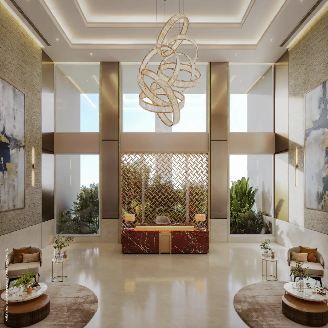 Godrej Elaris Lobby