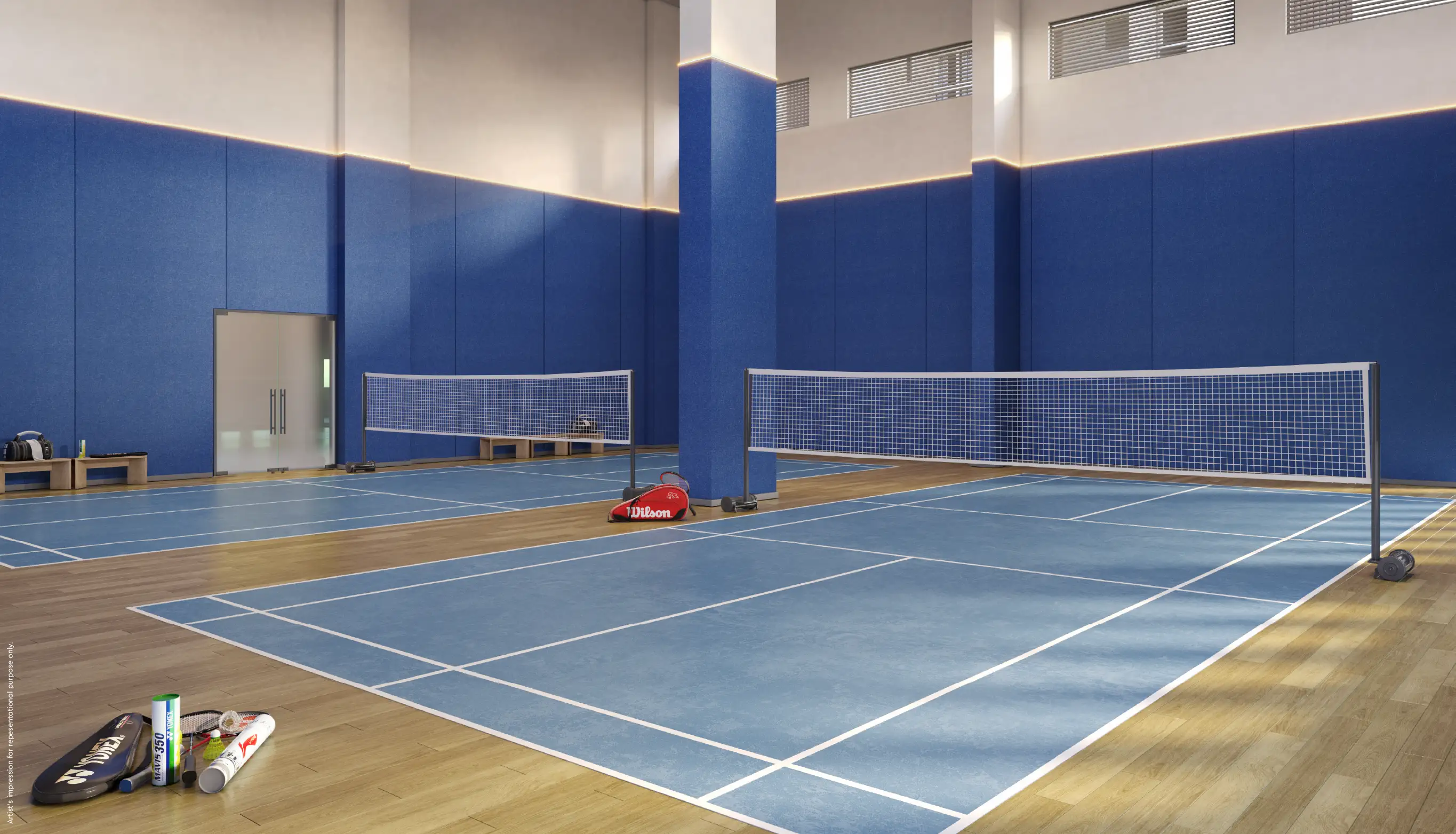 Godrej Elaris Badminton Court