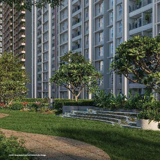 Godrej Evergreen Square Club Water Feature
