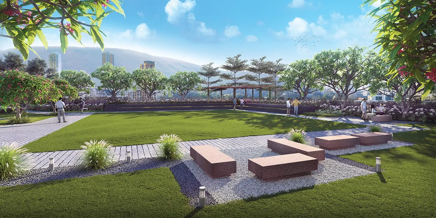 Godrej Exquisite Common Sitting Area