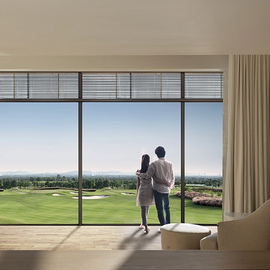 Godrej Golf Links Balcony View