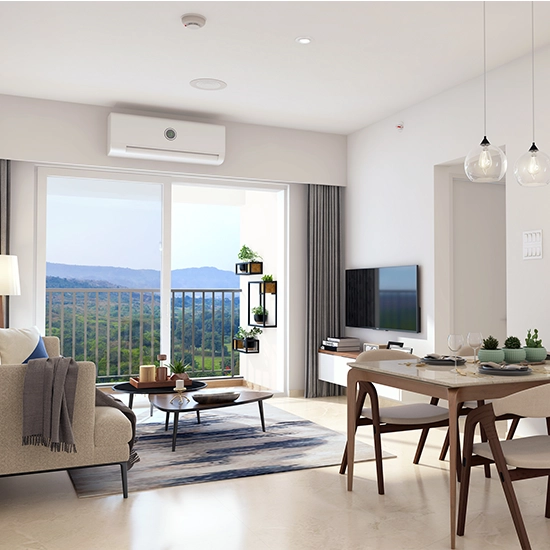 Godrej Green Cove Living Room