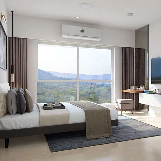 Godrej Green Cove Master Bedroom