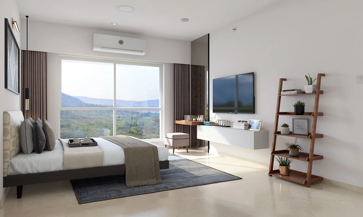 Godrej Green Cove Master Bedroom