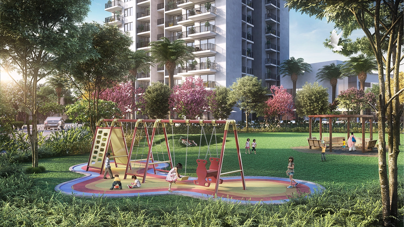 Godrej Habitat Gurgaon Kids Play Area