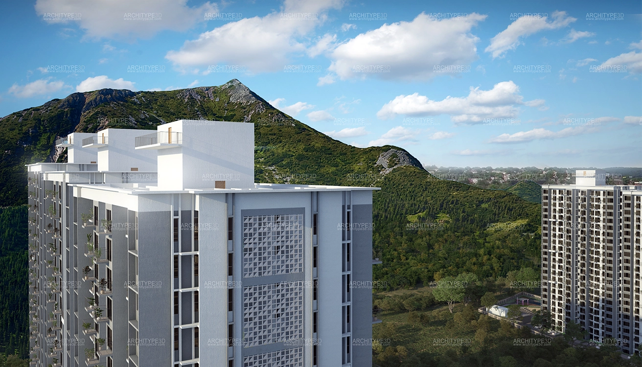 Godrej Hillside Elevation