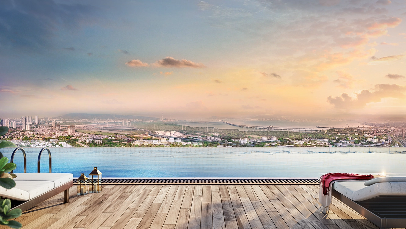 Godrej Horizon Swimming pool