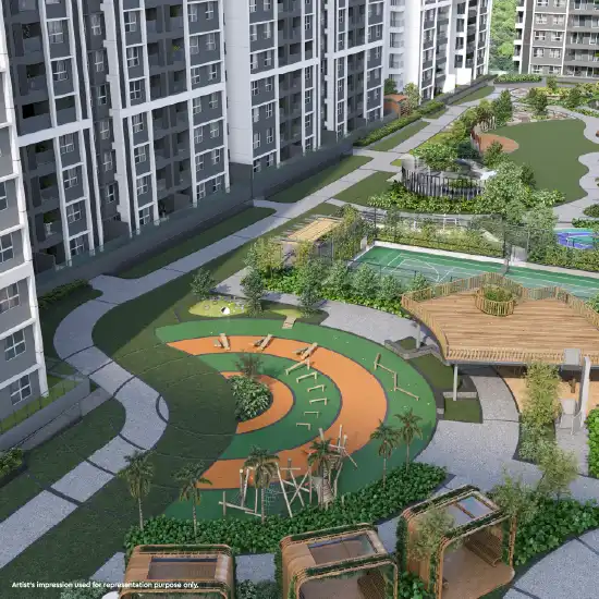 Godrej Ivara Jogging Track Top View