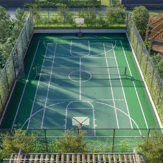 Godrej Ivara Multipurpose Court Top View