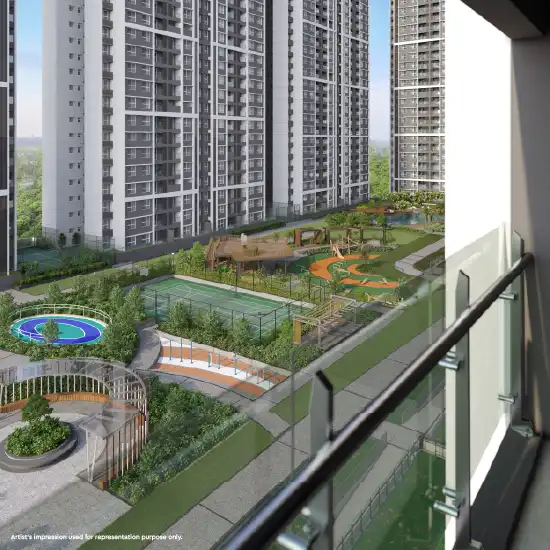 Godrej Ivara Balcony View