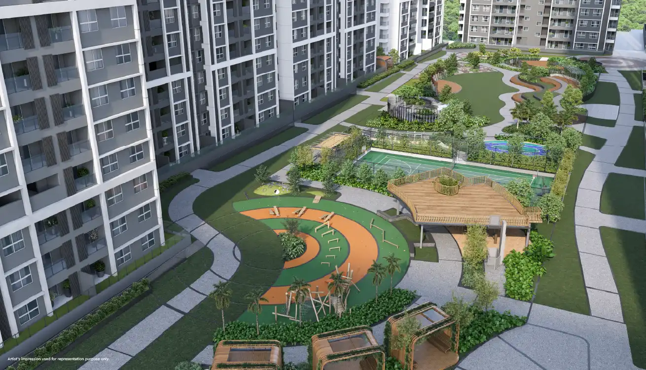Godrej Ivara Jogging Track Top View