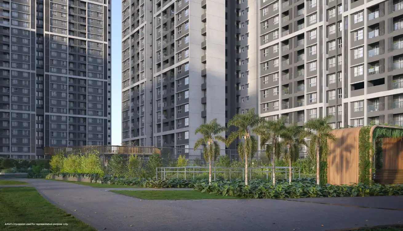 Godrej Ivara Jogging track