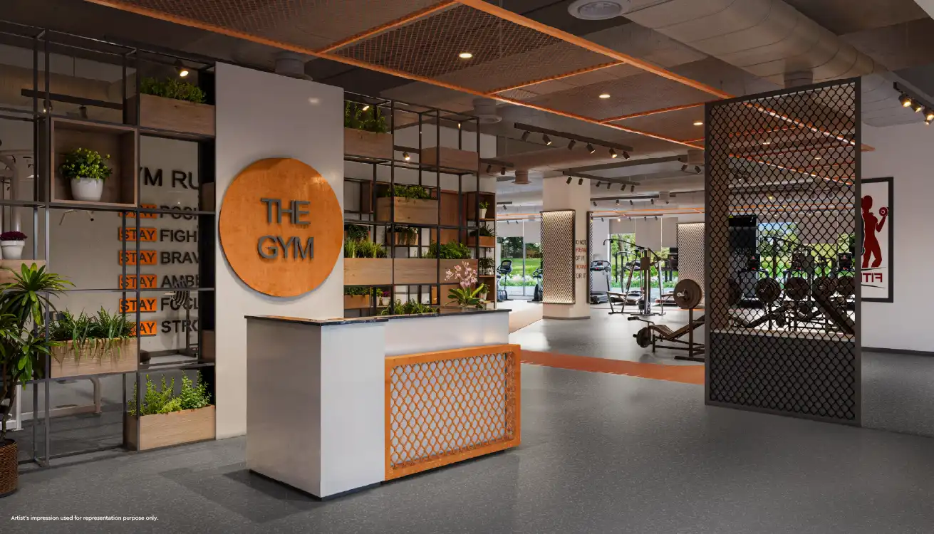Godrej Ivara Gym Reception