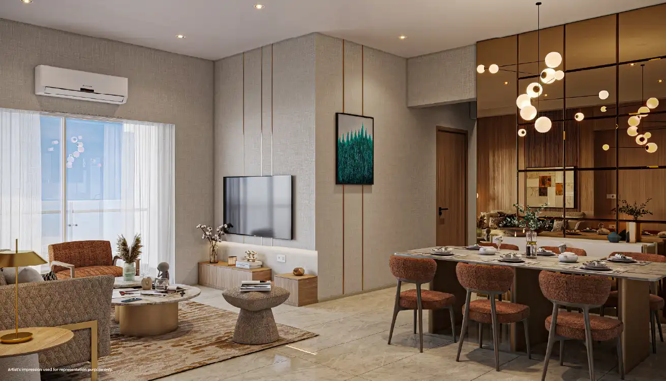 Godrej Ivara 4 BHK Living Room 2