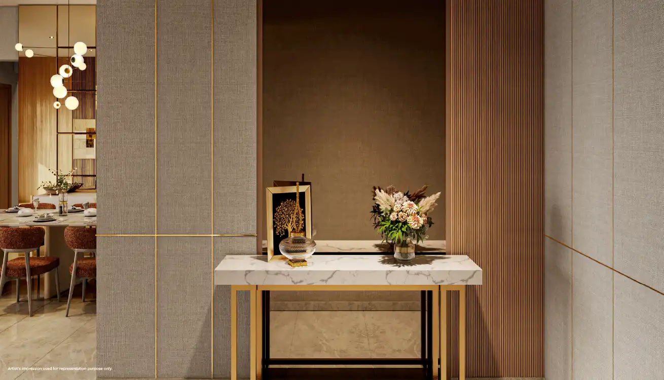 Godrej Ivara 4 BHK Foyer