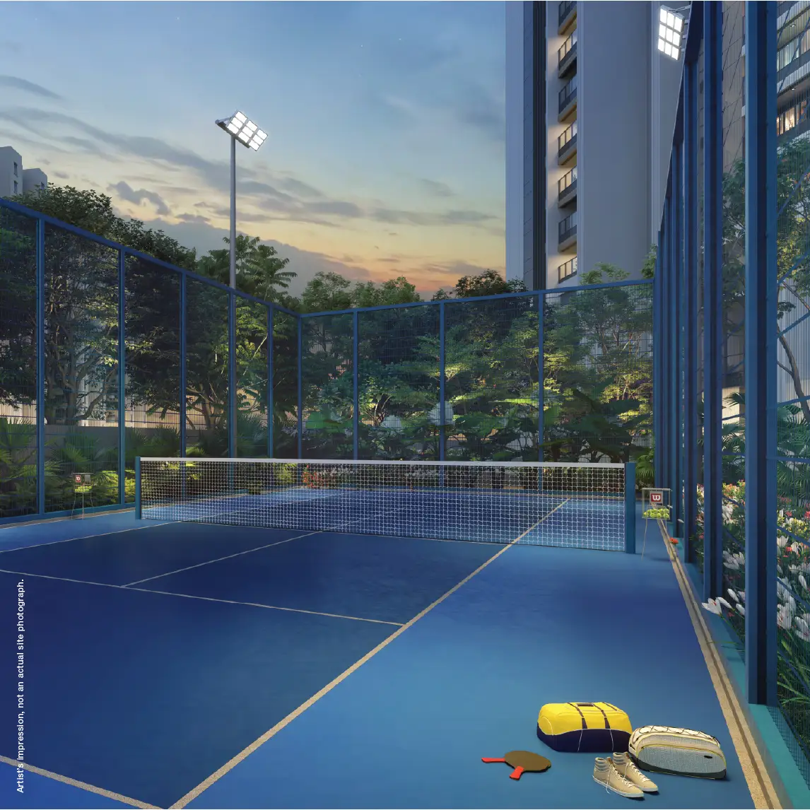 Godrej Madison Avenue Pickleball Court
